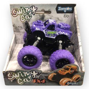 NEW - ZOMPERS SWING CAR 4X4 -Pullback Motor - PURPLE